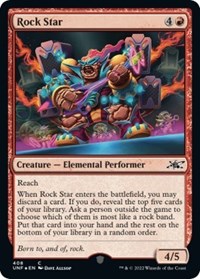 Rock Star (Galaxy Foil), Unfinity