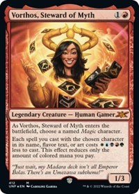 Vorthos, Steward of Myth (Galaxy Foil), Unfinity