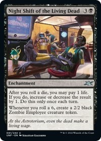 Night Shift of the Living Dead, Unfinity
