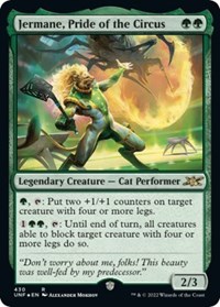 Jermane, Pride of the Circus (Galaxy Foil), Unfinity