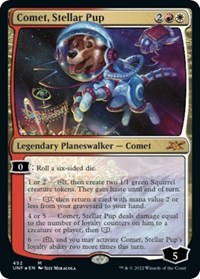 Comet, Stellar Pup (Galaxy Foil), Unfinity
