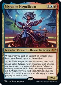 Myra the Magnificent (Galaxy Foil), Unfinity