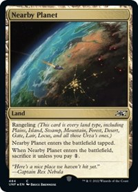 Nearby Planet (Galaxy Foil), Unfinity