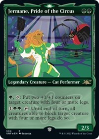 Jermane, Pride of the Circus (Showcase) (Galaxy Foil), Unfinity