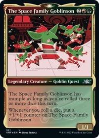 The Space Family Goblinson (Showcase) (Galaxy Foil), Unfinity