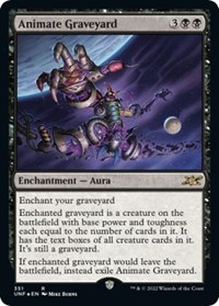Animate Graveyard (Galaxy Foil), Unfinity