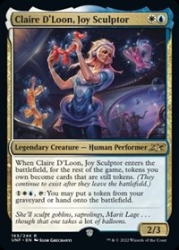 Claire D'Loon, Joy Sculptor, Unfinity