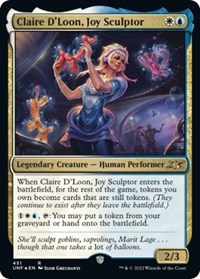 Claire D'Loon, Joy Sculptor (Galaxy Foil), Unfinity