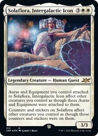 Solaflora, Intergalactic Icon (Galaxy Foil), Unfinity