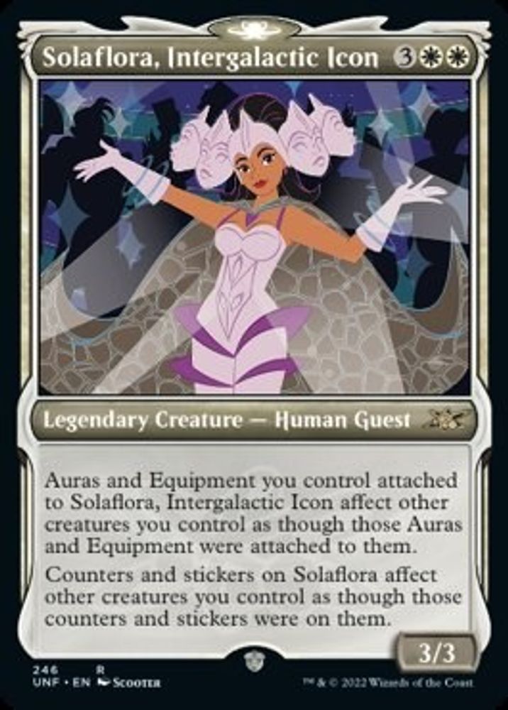 Solaflora, Intergalactic Icon (Showcase), Unfinity