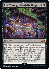 Exit Through the Grift Shop (Galaxy Foil), Unfinity