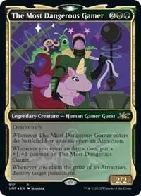 The Most Dangerous Gamer (Showcase) (Galaxy Foil), Unfinity