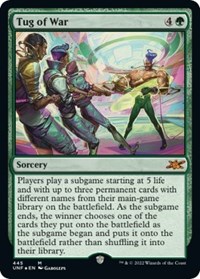 Tug of War (Galaxy Foil), Unfinity