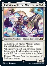 Katerina of Myra's Marvels (Galaxy Foil), Unfinity