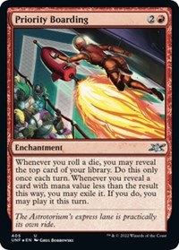 Priority Boarding (Galaxy Foil), Unfinity