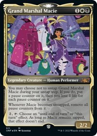 Grand Marshal Macie (Showcase) (Galaxy Foil), Unfinity