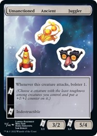 Unsanctioned Ancient Juggler, Unfinity