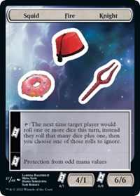 Squid Fire Knight, Unfinity