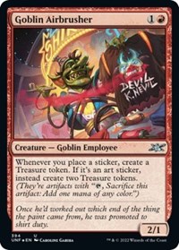 Goblin Airbrusher (Galaxy Foil), Unfinity