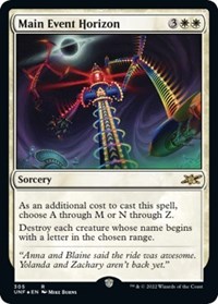 Main Event Horizon (Galaxy Foil), Unfinity