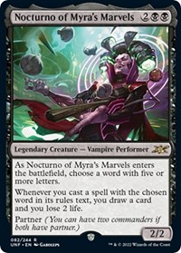 Nocturno of Myra's Marvels, Unfinity