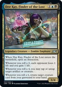 Dee Kay, Finder of the Lost, Unfinity
