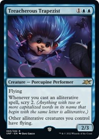 Treacherous Trapezist, Unfinity