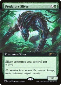 Predatory Sliver (Extended Art), Secret Lair Drop Series