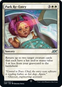 Park Re-Entry, Unfinity