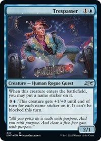 _______ _______ _______ Trespasser (Galaxy Foil), Unfinity