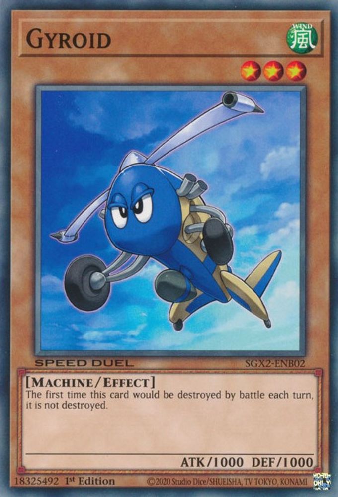Gyroid, 1st-edition, front