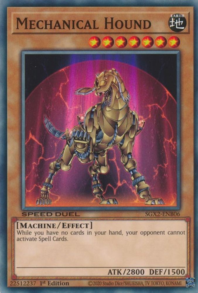 Mechanical Hound, 1st-edition, front
