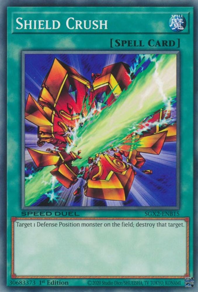 Shield Crush, 1st-edition, front