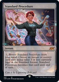 Standard Procedure (Galaxy Foil), Unfinity