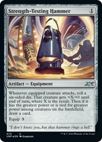 Strength-Testing Hammer (Galaxy Foil), Unfinity