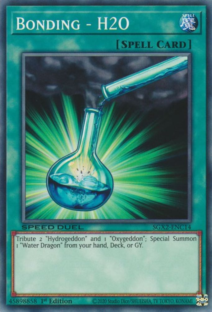Bonding - H2O, 1st-edition, front