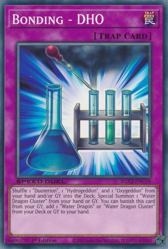 Bonding - DHO, 1st-edition, front