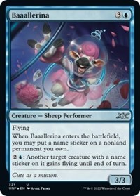 Baaallerina (Galaxy Foil), Unfinity