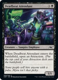 Deadbeat Attendant, Unfinity