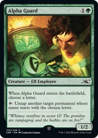 Alpha Guard, Unfinity