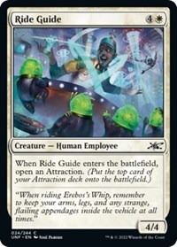 Ride Guide, Unfinity