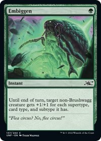 Embiggen, Unfinity