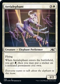 Aerialephant (Galaxy Foil), Unfinity