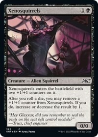 Xenosquirrels (Galaxy Foil), Unfinity