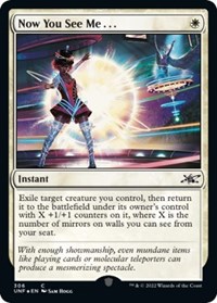 Now You See Me... (Galaxy Foil), Unfinity