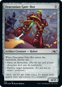 Draconian Gate-Bot (Galaxy Foil), Unfinity