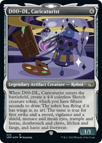 D00-DL, Caricaturist (Showcase) (Galaxy Foil), Unfinity