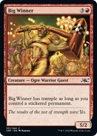 Big Winner, Unfinity