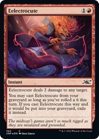 Eelectrocute (Galaxy Foil), Unfinity