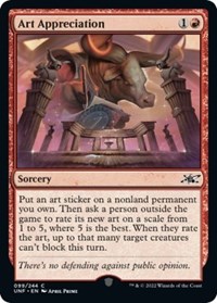 Art Appreciation, Unfinity